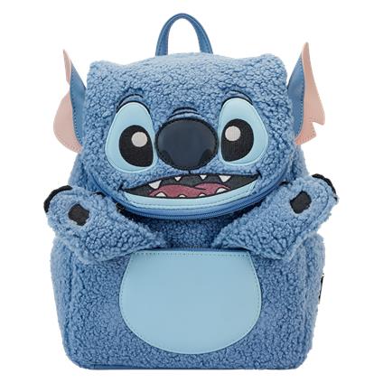 Funko Loungefly Backpack Stitch Plush Pocket Mini Backpack - Disney WDBK3