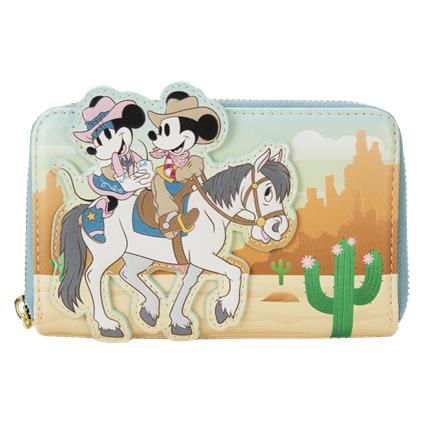 Funko Western Mickey And Minnie Zip Around Wallet - Disney