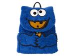 Loungefly Sesame Street Cookie Monster Peluche Zaino + Borsellino Loungefly