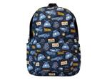 Universal By Loungefly Full-size Nylon Zaino Ritorno Al Futuro 40th Anniversary Loungefly