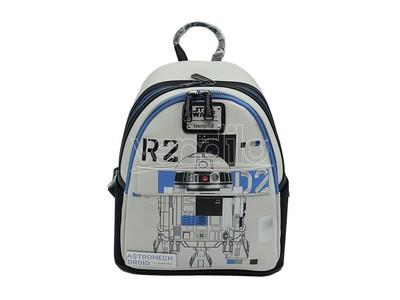 FUNKO Loungefly Mini Zaino Star Wars R2-D2 Lights Up