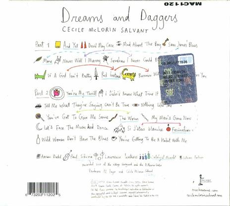 Dreams and Daggers - CD Audio di Cécile McLorin Salvant - 2