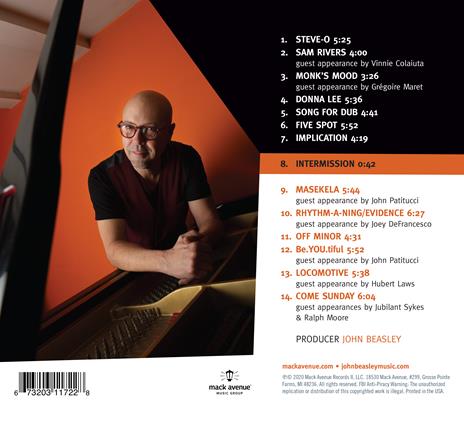 Monk'estra Plays John Beasley - CD Audio di John Beasley - 2