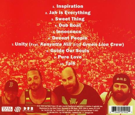Inspiration - CD Audio di Soul Rebel Project - 2