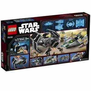 LEGO Star Wars (75150) Darth Vader Tie Interceptor Vs A-Wing Starfighter - 4