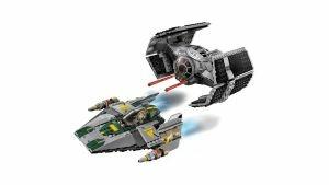 LEGO Star Wars (75150) Darth Vader Tie Interceptor Vs A-Wing Starfighter - 7