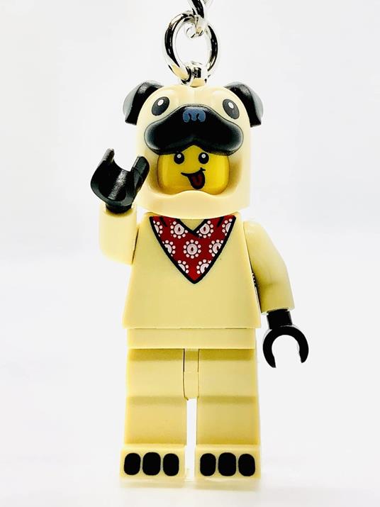 LEGO Portachiavi City French Bulldog Guy Minifigure 854158 - LEGO - Set  mattoncini - Giocattoli