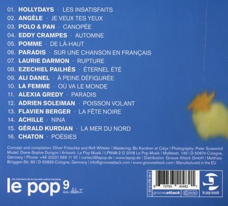 Le Pop 9 au debut - CD Audio - 2