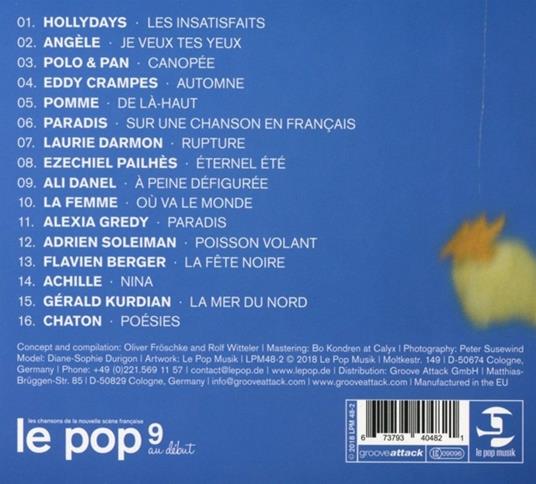 Le Pop 9 au debut - CD Audio - 2