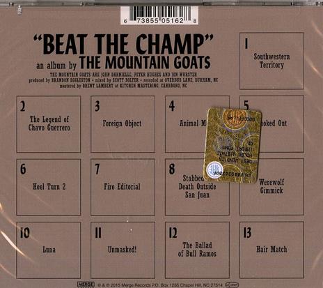 Beat the Champ - CD Audio di Mountain Goats - 2