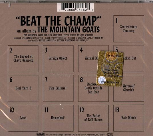 Beat the Champ - CD Audio di Mountain Goats - 2