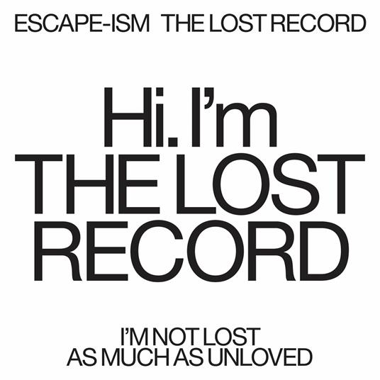 Lost Record - CD Audio di Escape-Ism