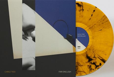 Far Enough (Translucent Yellow and Orange with Black Swirl Vinyl) - Vinile LP di Cable Ties - 2