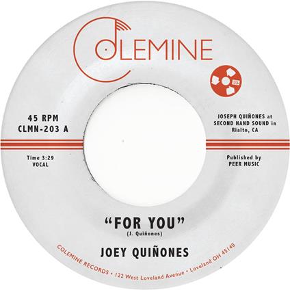 For You - Vinile LP di Joey Quinones