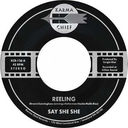 Reeling, Don't You Dare Stop (Transparent Green Edition) - Vinile LP di Say She She