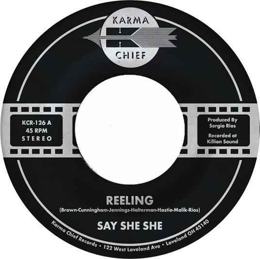 Reeling, Don't You Dare Stop (Transparent Green Edition) - Vinile LP di Say She She