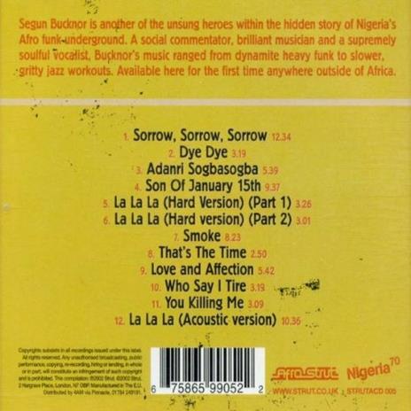 Poor Man No Get Brother - CD Audio di Segun Bucknor - 2