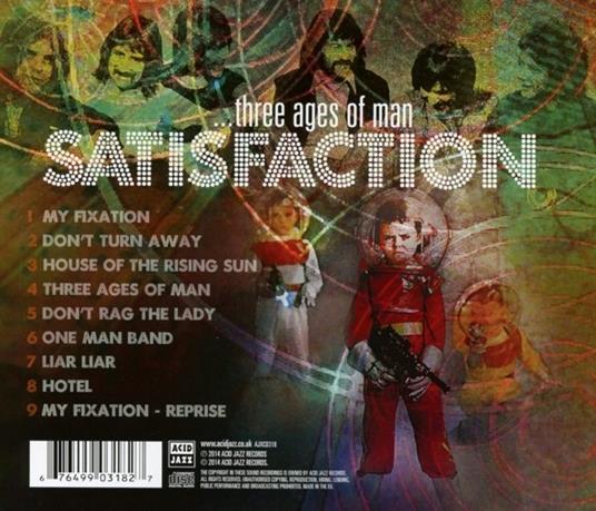 Three Ages of Man - CD Audio di Satisfaction - 2