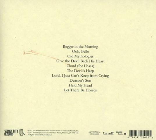 The Barr Brothers - CD Audio di Barr Brothers - 2