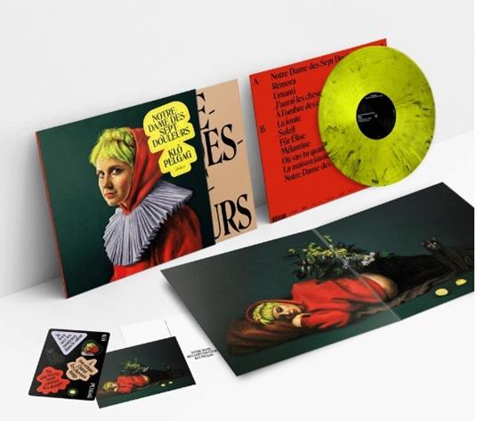 Notre Dame des sept douleurs (Black and Neon Marbled Vinyl) - Vinile LP di Klo Pelgag - 2