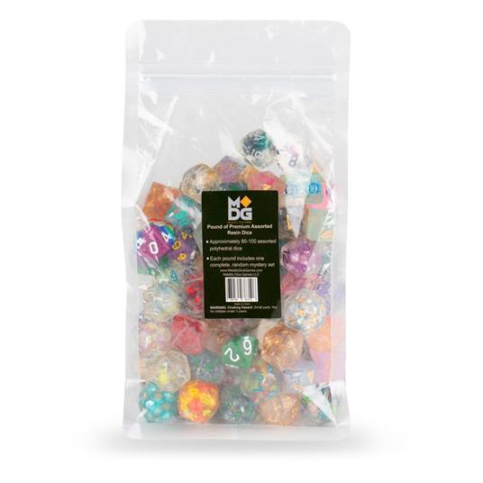 FanRoll - MDG dice set - 1 Pound