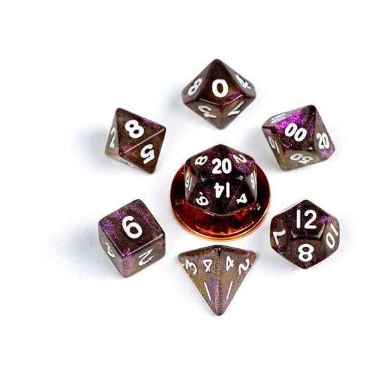 FanRoll - Mini Dice Set - Stardust Supervolcano (7)