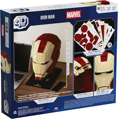 PUZZLE 4D Marvel Casco di Iron Man - 6