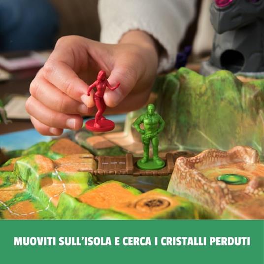 Spin Master Games Editrice Giochi, Jumanji Fuga Selvaggia, Isola 3D, da 2 a 4 Giocatori, 8+ Anni - 3