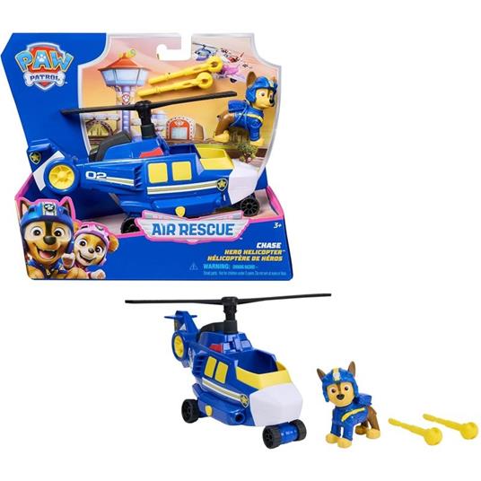 Veicolo Con Personaggio Paw Patrol Chase Elicottero Della Polizia  6071173