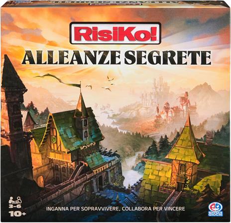 Spin Master Games, Editrice Giochi, RisiKo! Alleanze Segrete, Giochi in Scatola, 10+ Anni, 3-6 Giocatori - 4
