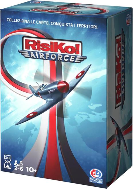 Spin Master Games RisiKo! Airforce, Gioco di Carte Strategico, 2-6 Giocatori, 10+ Anni - 2