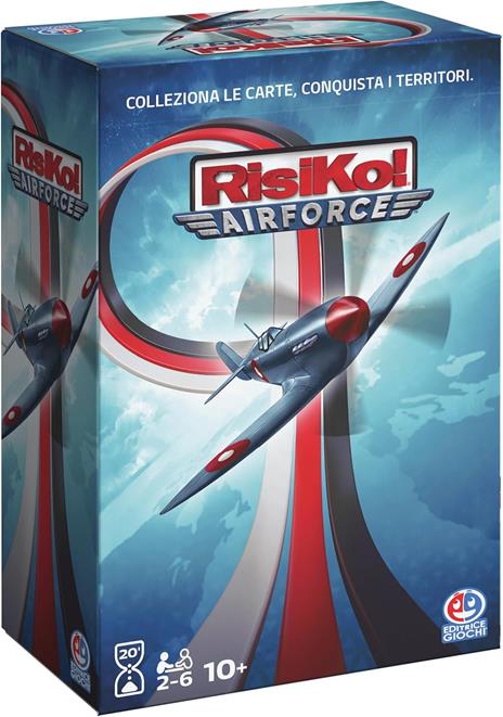 Spin Master Games RisiKo! Airforce, Gioco di Carte Strategico, 2-6 Giocatori, 10+ Anni - 3