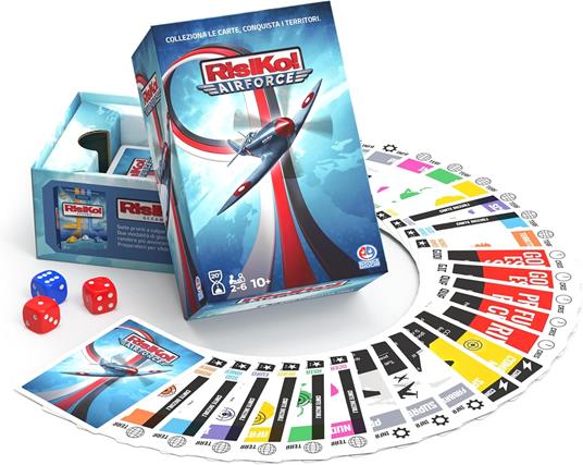 Spin Master Games RisiKo! Airforce, Gioco di Carte Strategico, 2-6 Giocatori, 10+ Anni - 4