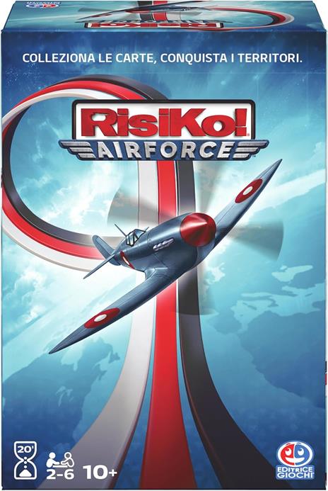 Spin Master Games RisiKo! Airforce, Gioco di Carte Strategico, 2-6 Giocatori, 10+ Anni - 6