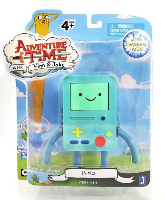 Jazwares Adventure Time Bmo Action Figure 13 Cm New Nuova - 3