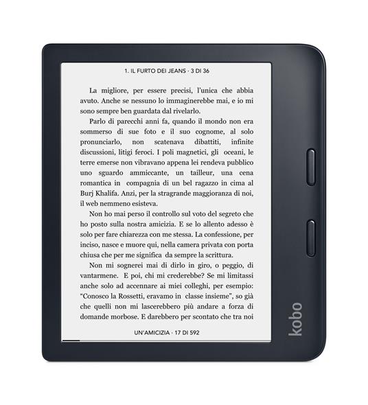 Kobo Libra 2 Ereader Nero 7" HD, E Ink C