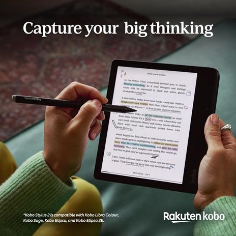Kobo Stylus 2 Penna digitale Nera - 5