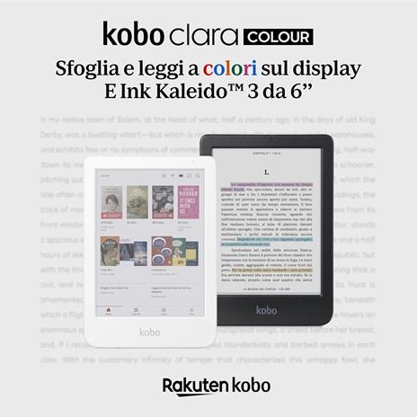 Kobo Clara Colour eBook Reader Bianco - 2