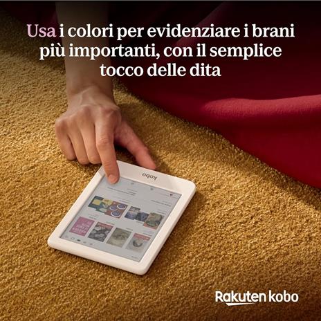 Kobo Clara Colour eBook Reader Bianco - 3
