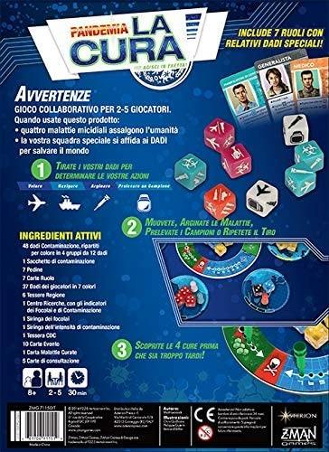 Pandemia. La Cura. Base. Gioco da tavolo - ITA - 3