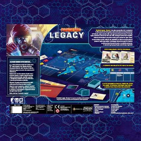 Pandemic Legacy Season 1 (Blu). Base - ITA. Gioco da tavolo - 3