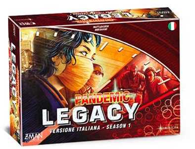 Giocattolo Pandemic Legacy Season 1 (Rosso). Base - ITA. Gioco da tavolo Asmodee
