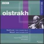 Concerto per violino / Concerto per violino n.4 - CD Audio di Ludwig van Beethoven,Wolfgang Amadeus Mozart,David Oistrakh,Kyril Kondrashin,Moscow Philharmonic Orchestra
