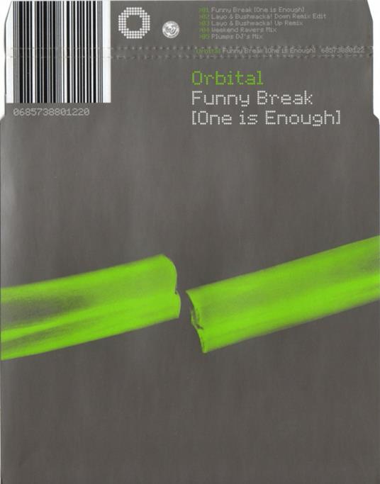 Funny Break (One Is Enough) - CD Audio di Orbital