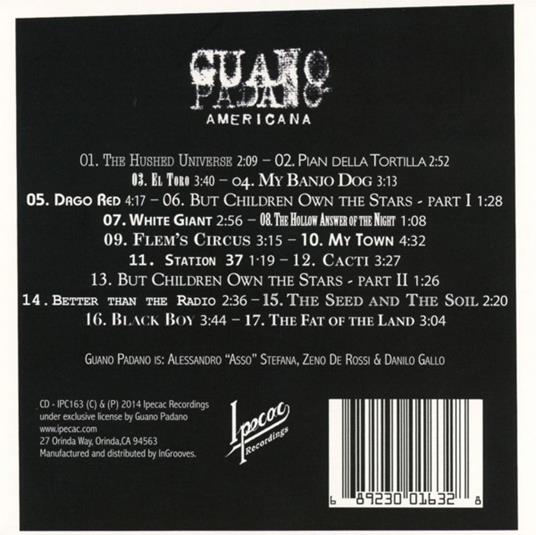 Americana - CD Audio di Guano Padano - 2