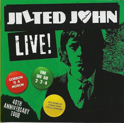 Live! - CD Audio di Jilted John
