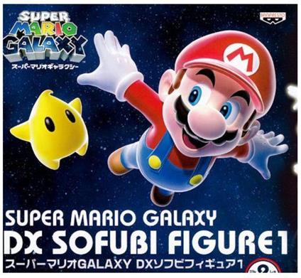 Banpresto Super Mario Galaxy Nintendo Mario Dx Sofubi Vinyl Figure 22Cm