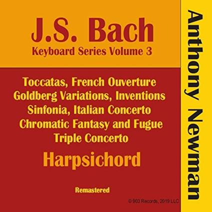 Keyboard Series, Vol. III - CD Audio di Johann Sebastian Bach