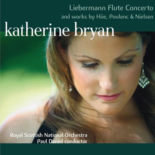 Liebermann Flute Concerto & Works - CD Audio