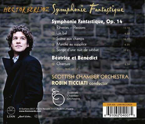 Sinfonia fantastica - CD Audio di Hector Berlioz,Scottish Chamber Orchestra,Robin Ticciati - 2